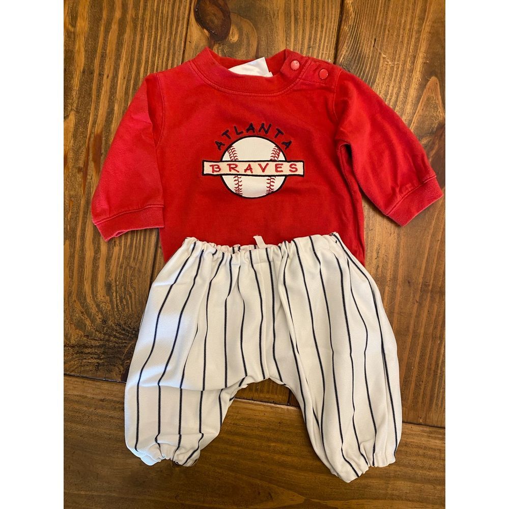Braves 3/6m outfit